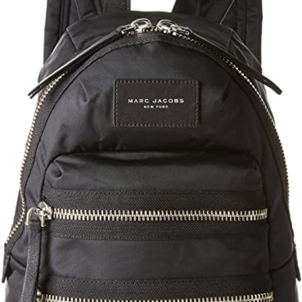 Marc Jacobs Nylon Biker Black Mini Backpack